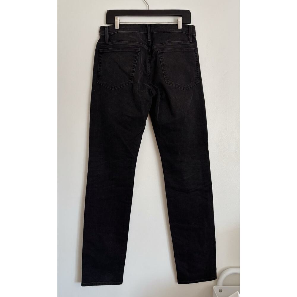 Black Washed Men's FRAME Vaporize L'Homme Slim Jeans 31 - Picture 5 of 8